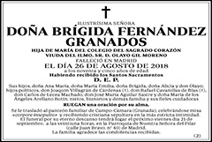 Brígida Fernández Granados
